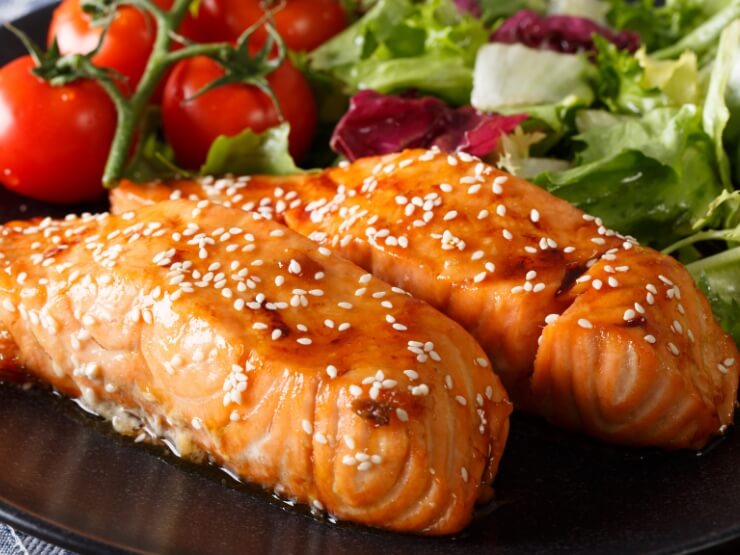 Salmone cucinato